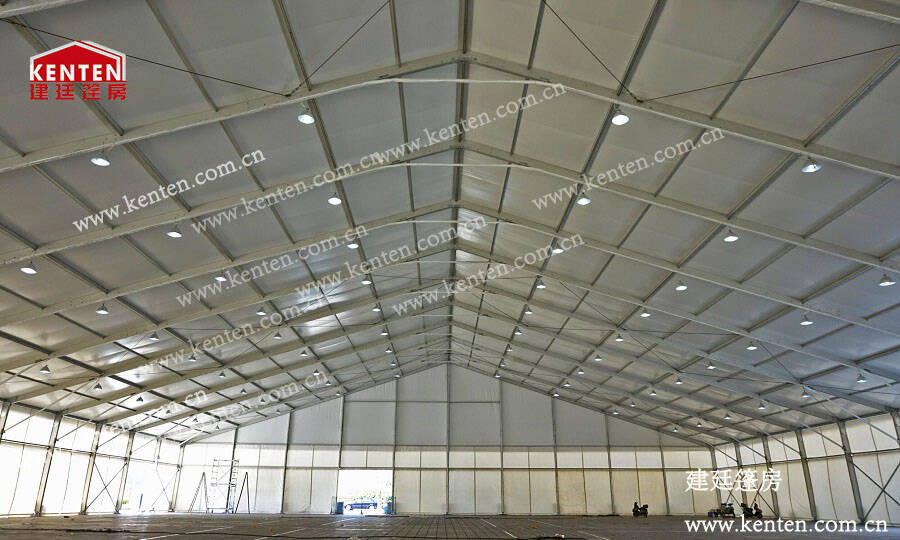 50米跨度大型篷房内部结构