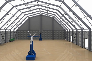 篷房篮球馆